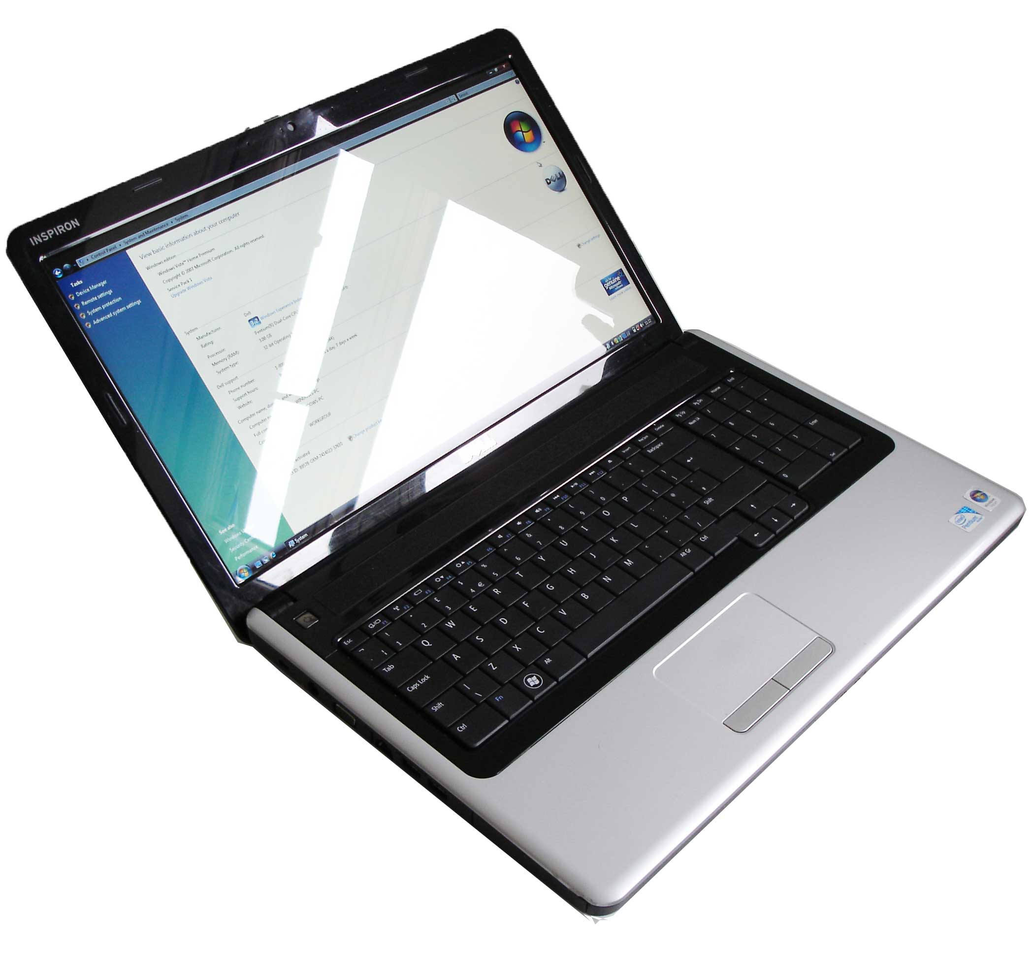 Dell Inspiron 1750 Laptop Windows Vista Home Premium